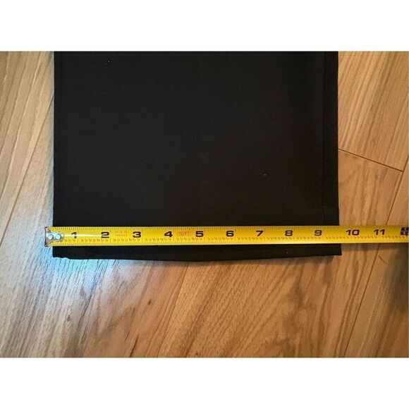 J. Crew Sydney Wide Leg Black Pant in Four Season Stretch Women's size 8 - Picture 7 of 12